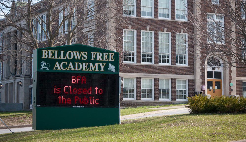 Bellows Free Academy, 4-12-2020 (copy)